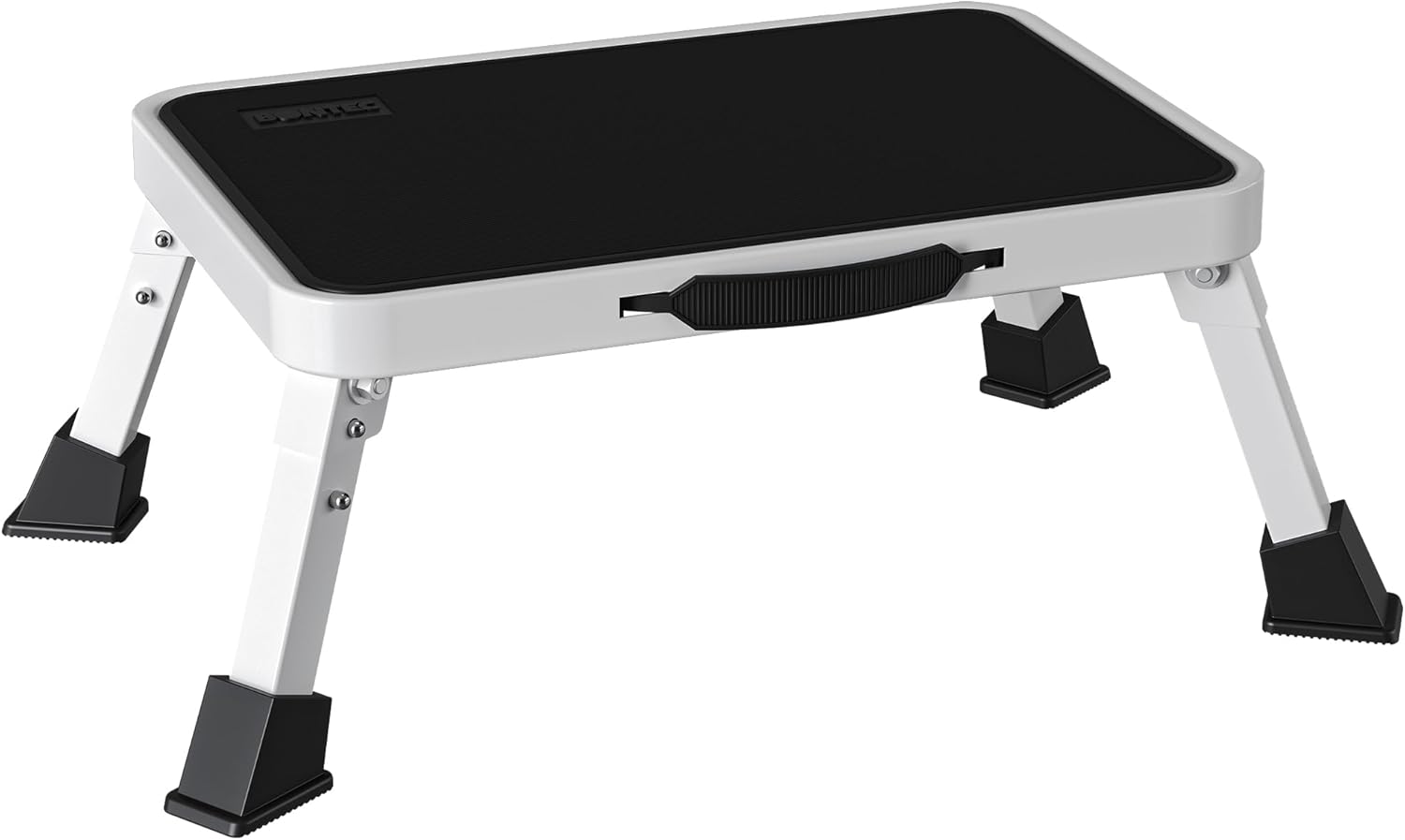BONTEC - marchepied pliable métal - compact - 150kg - marches antidérapantes