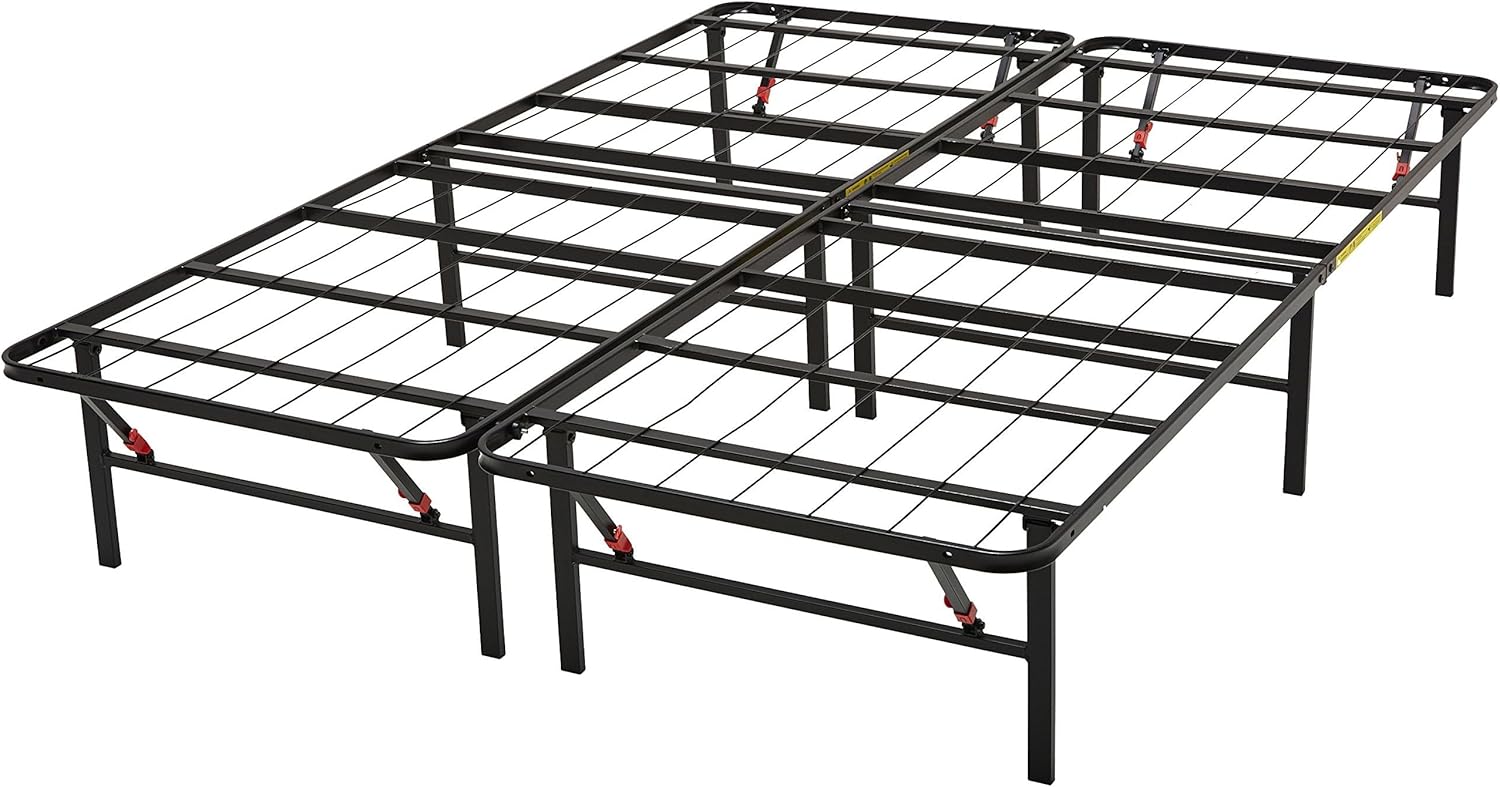 melyano Basics - Cadre pliable, 140x200 cm, rangement facile, montage sans outil