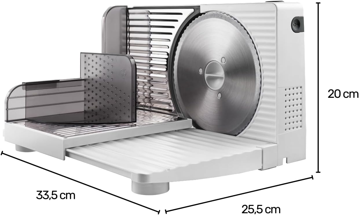 Taurus - Cutmaster Compact - 17 cm - trancheuse électrique 100W, découpe 1-15 mm, table pliable, sécurité