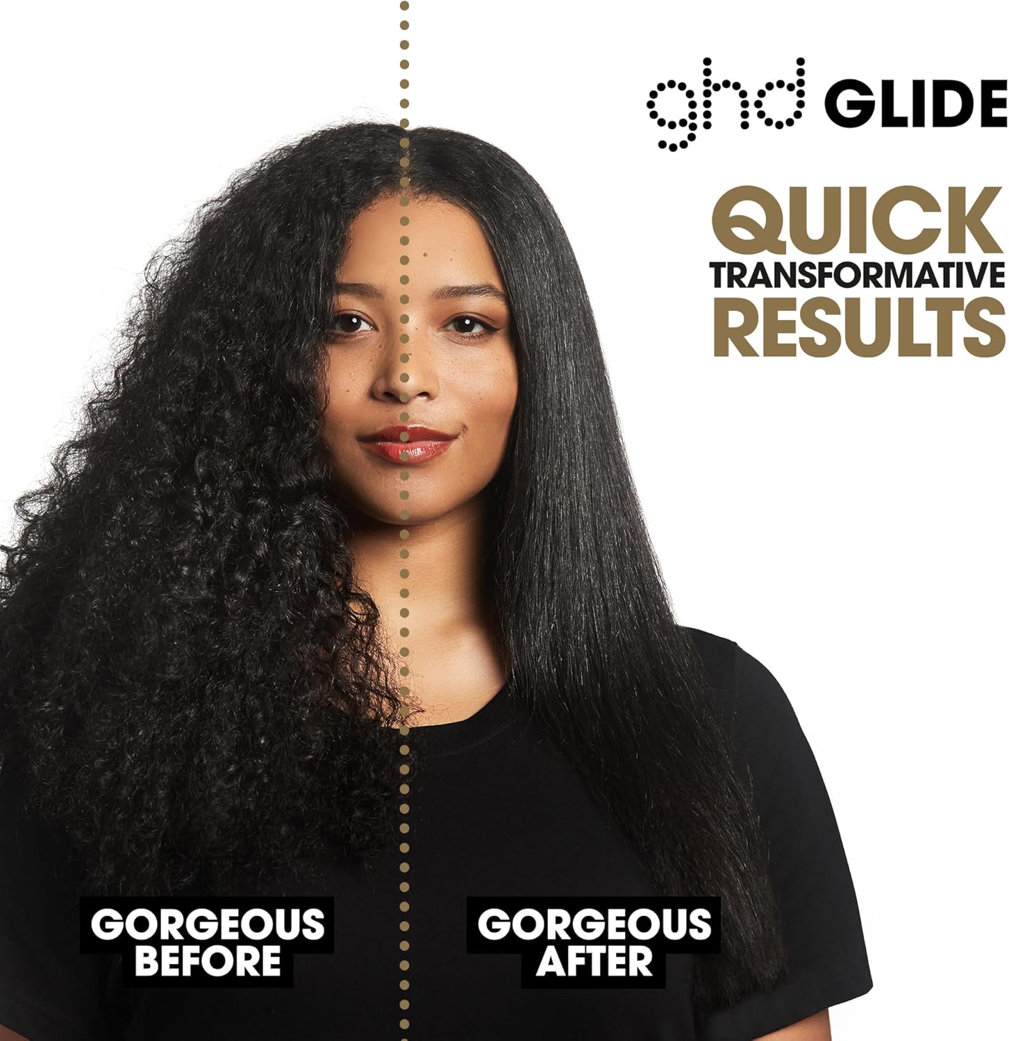 ghd - Brosse Glide - Lissante, cheveux secs, sans frisottis, sans chaleur