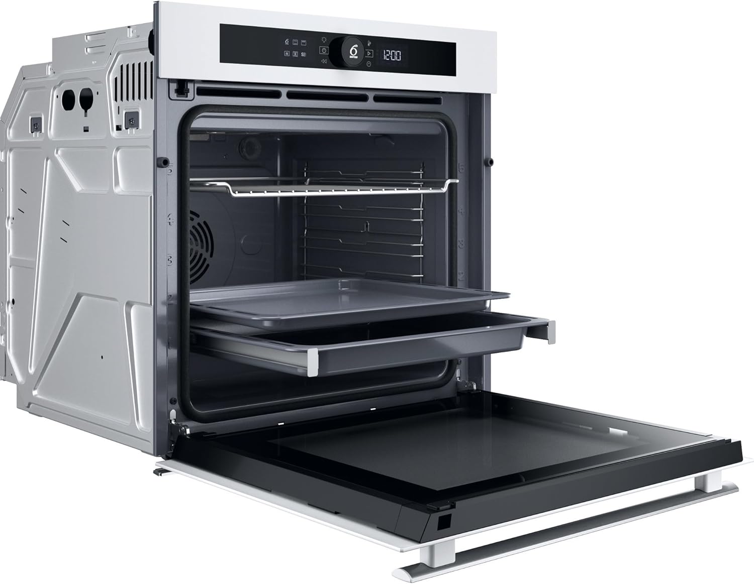 Whirlpool - Four encastrable multifonction - 60cm - chaleur tournante, WOI4S8PM1SWA