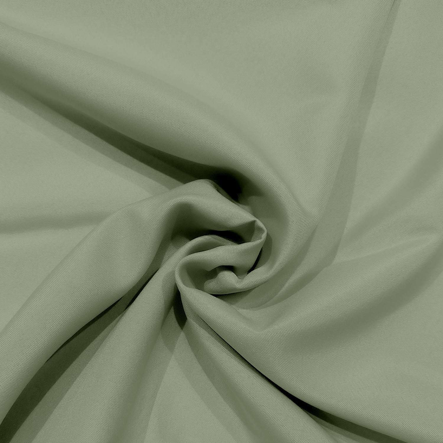 Soleil d'Ocre - Alix nappe ronde - 180 cm - polyester, anti-taches, kaki