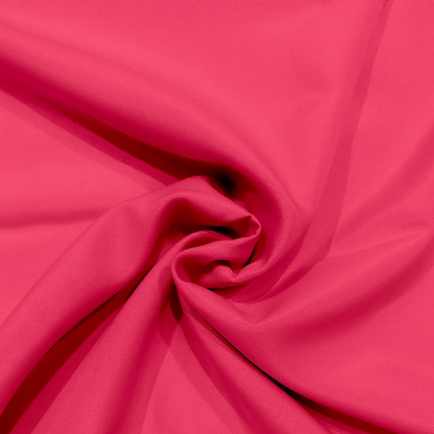 Soleil d'Ocre - Nappe Ronde Framboise 180cm - Anti-tâches Polyester