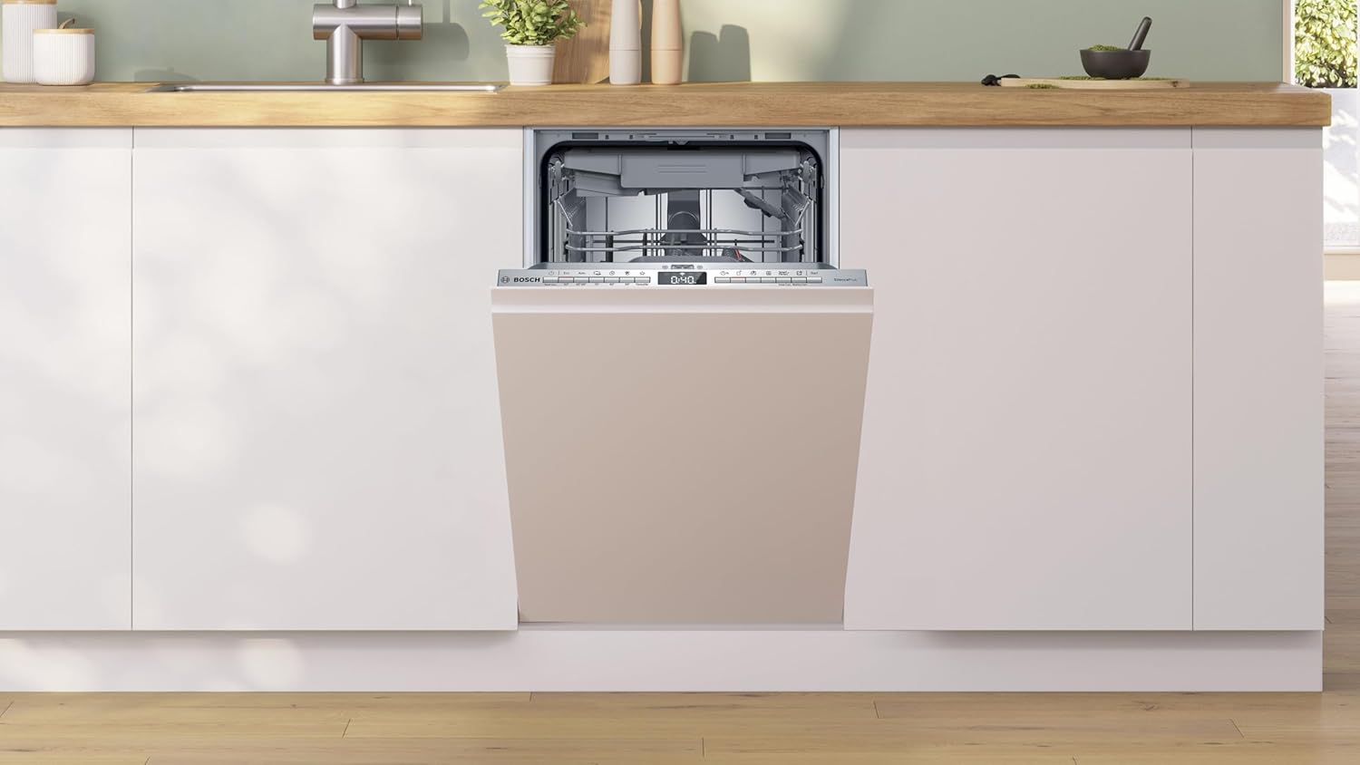 Bosch - Série 4 lave-vaisselle 45 cm encastrable, silence, SPV4EMX24E