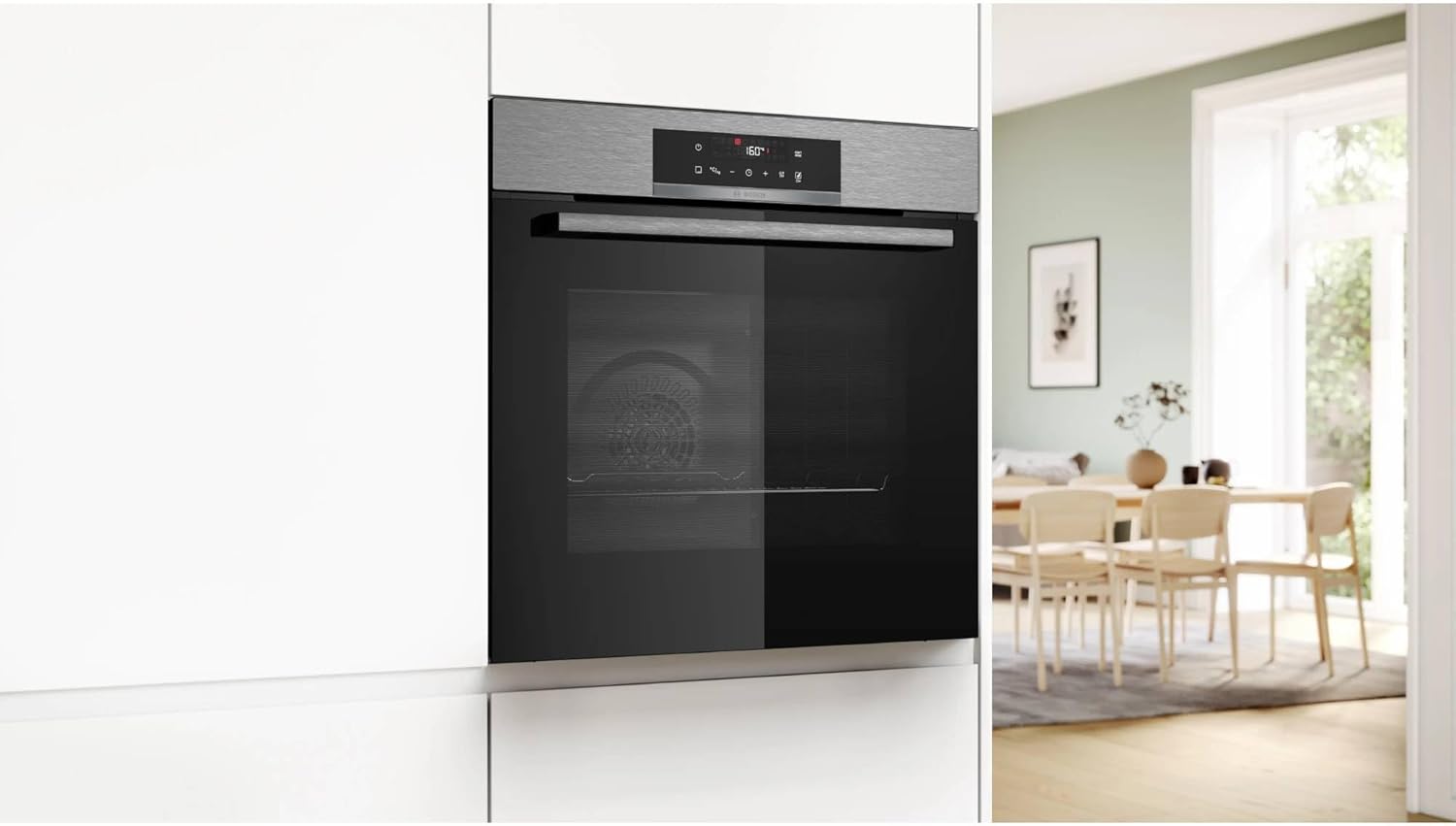 Bosch - Série 2 HBA171BS4F - Four encastrable, pyrolyse, inox, 60 cm