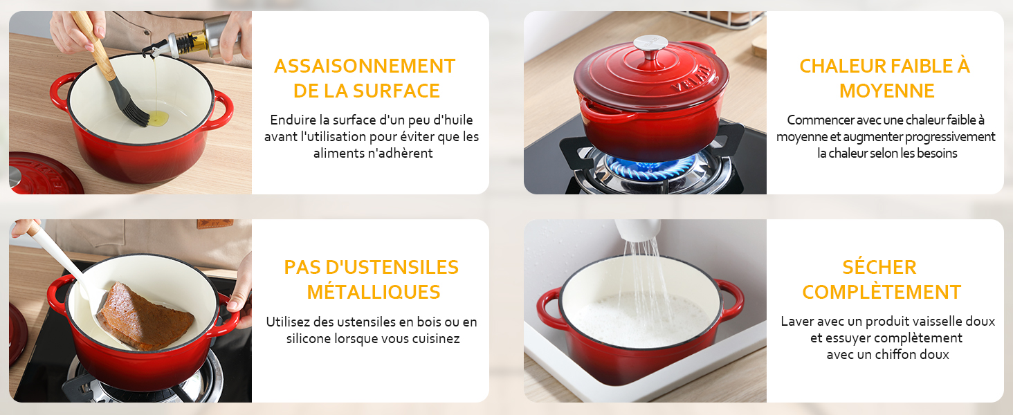 Cocotte en Fonte
