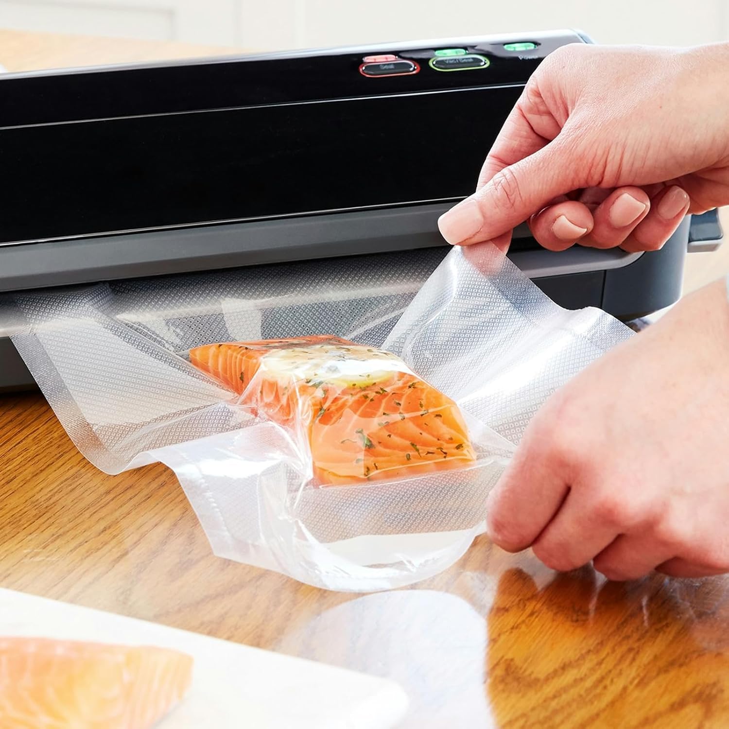 Sac Sous Vide Alimentaire - Sacs gaufrés 28x40cm, 100 pièces, sans BPA
