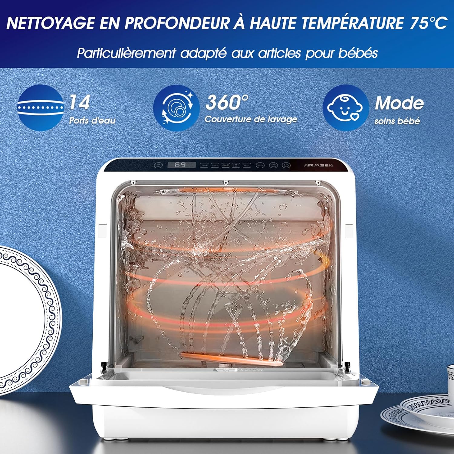 AIRMSEN - 5L, écran LED