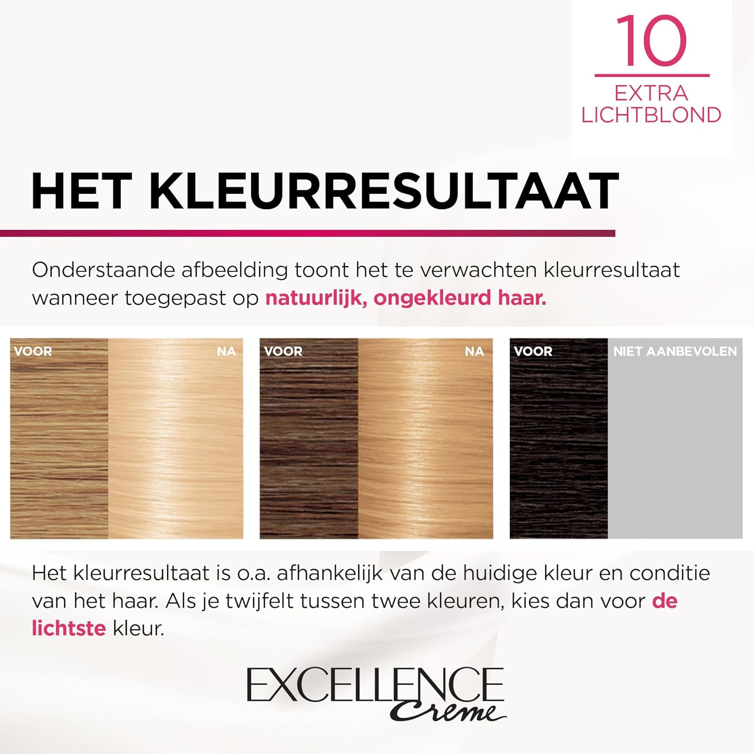 L'Oréal Paris - Excellence Crème - blond très clair, coloration permanente