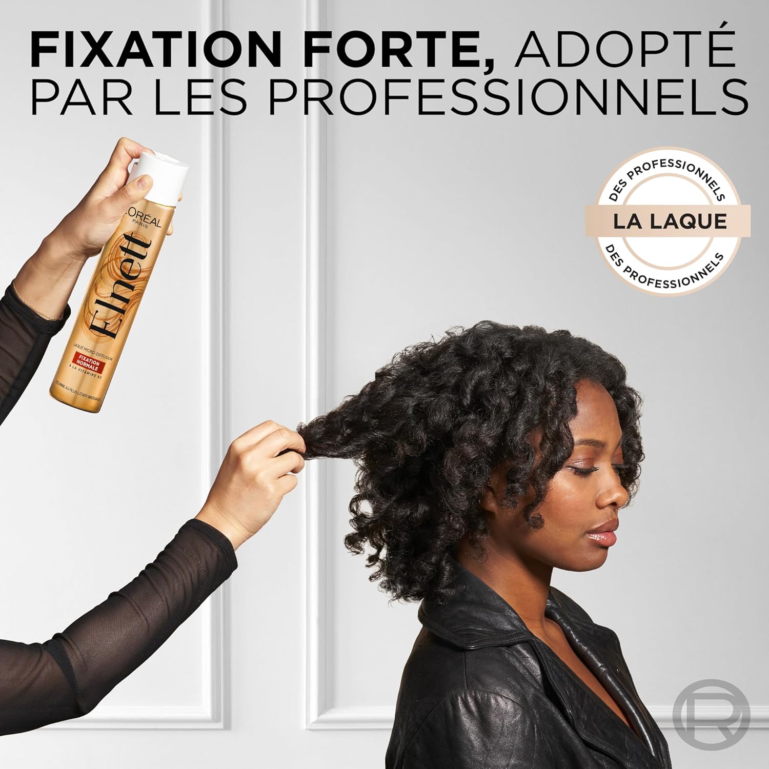 L'Oréal Paris - Elnett Satin - 300 ml - fixation normale, tenue 24h, vitamine B5