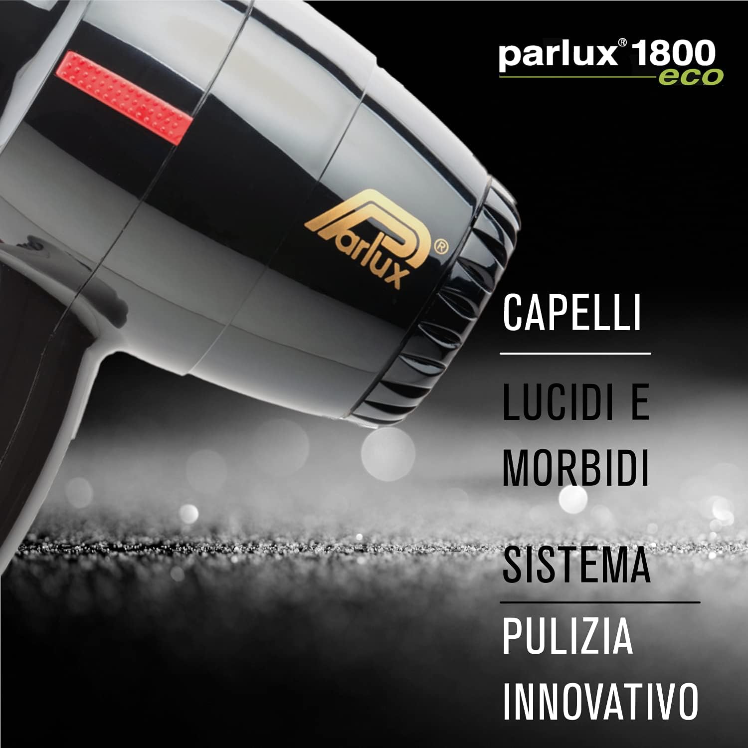 Parlux - Sèche-cheveux 1800W - format compact - technologie ionique