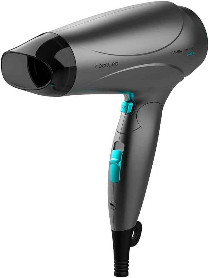 Cecotec - Bamba IoniCare Power&Go - 2400 W - compact, ionisant, air froid