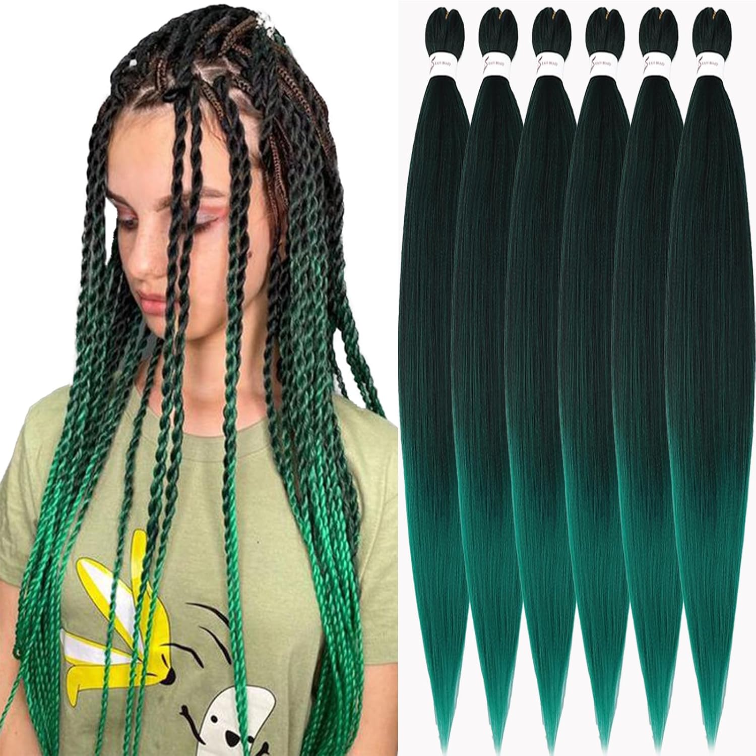 Extensions cheveux tressés - 30