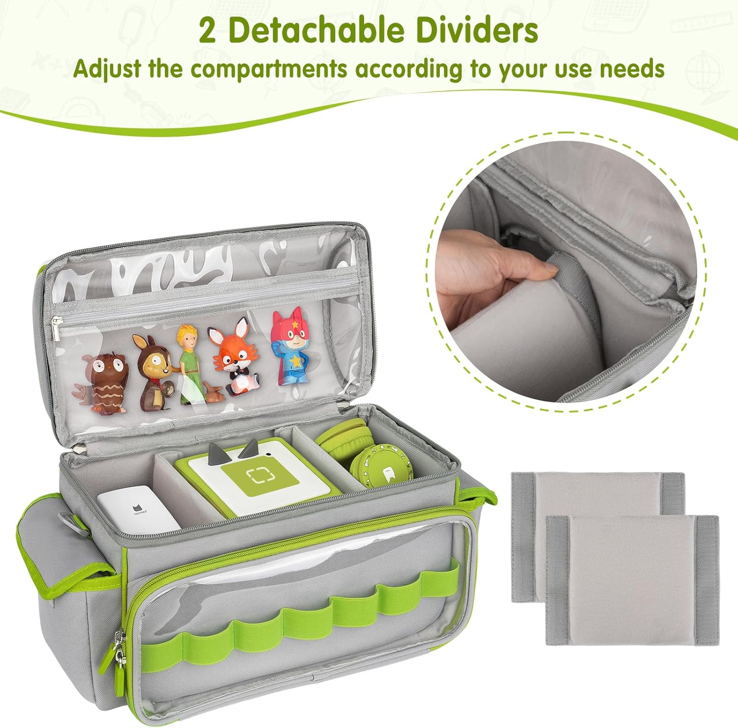 Étui de transport - rangement Toniebox 2/1 - sac pour accessoires