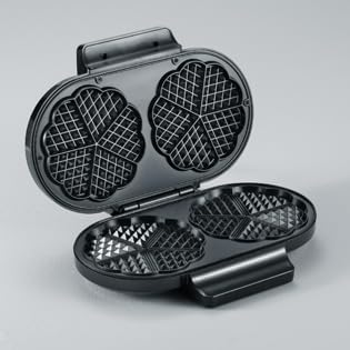 SEVERIN - Duo Compact 1200W, 2 gaufres, antiadhésif, noir WA2106