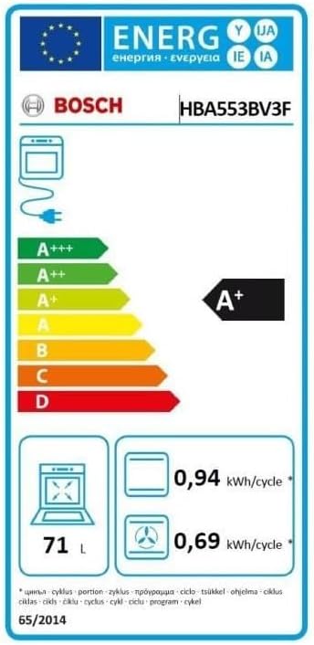 Bosch - Four Série 4 encastrable blanc, multifonction, HBA553BV3F