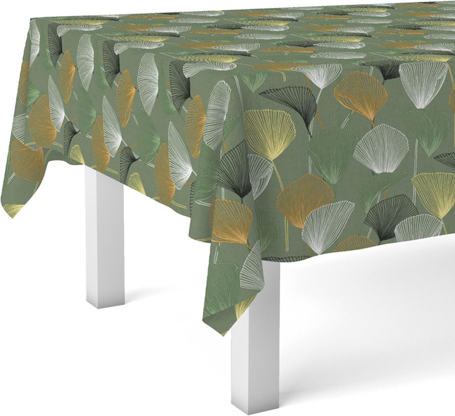 Nappe en toile cirée - rectangulaire 200x140 cm - anti-taches, imperméable, facile d'entretien