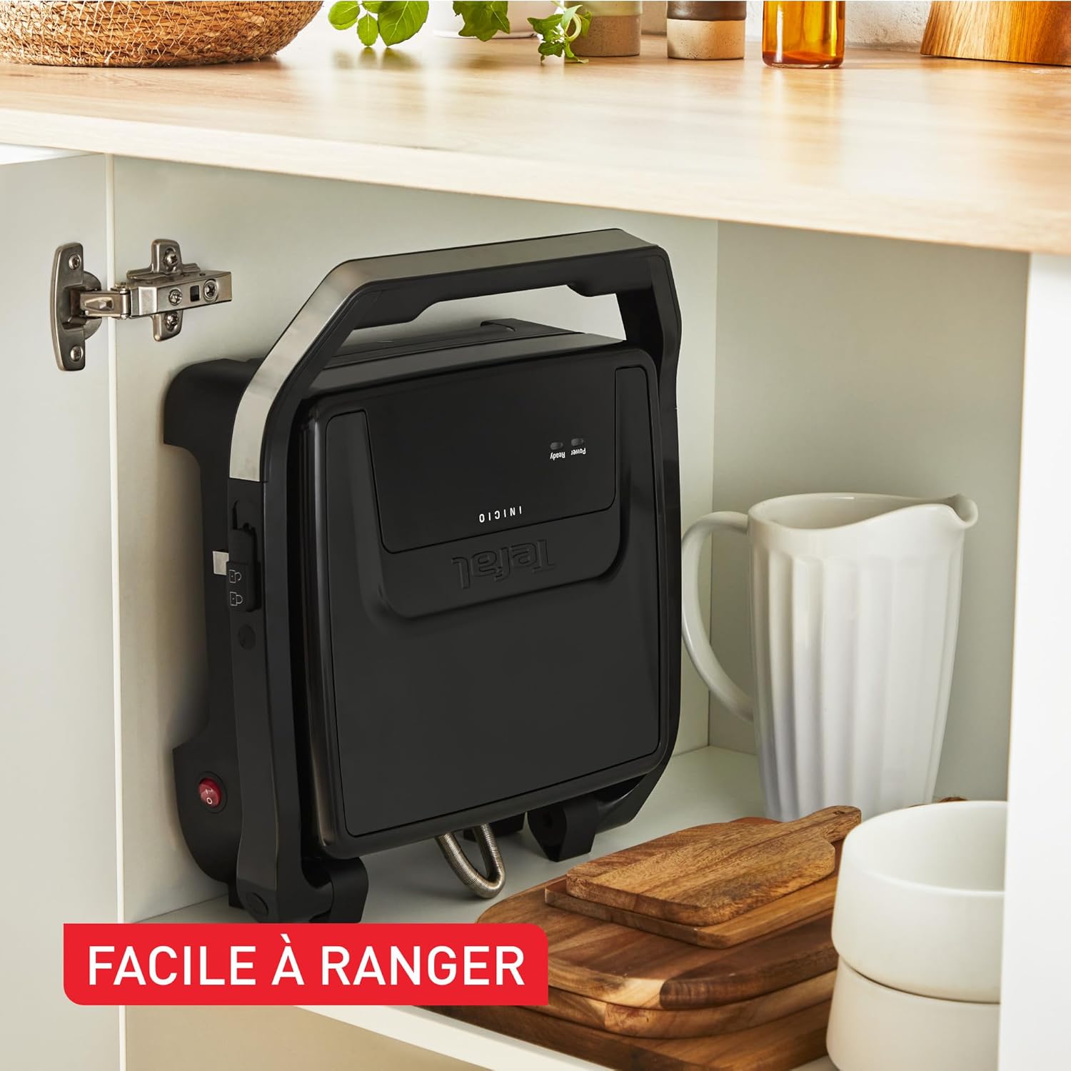 Tefal - Inicio - grande plaque, 2000W, chauffe rapide, antiadhésif GC271810