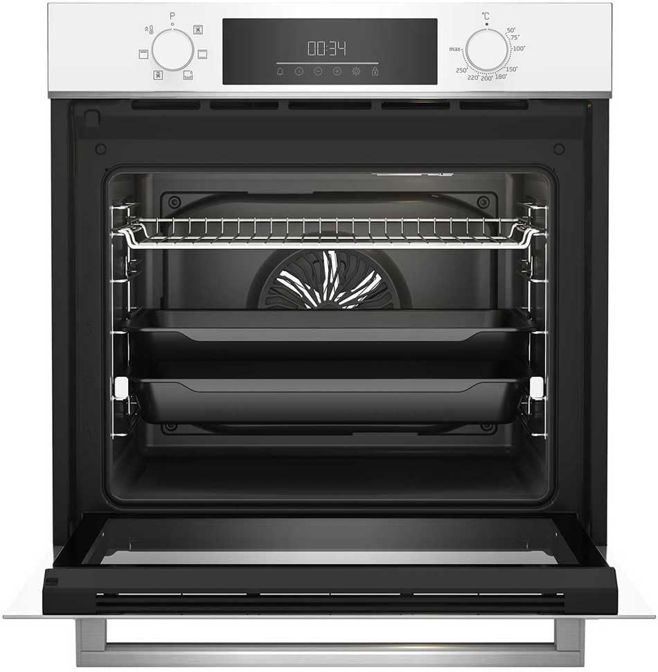 Beko - four encastrable série BBIE18300W - 71L, blanc, multifonction, BBIE18300W