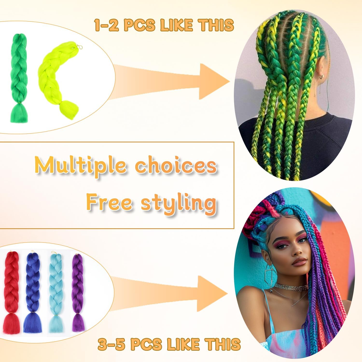 ShowJarlly - mèches jumbo braids 24