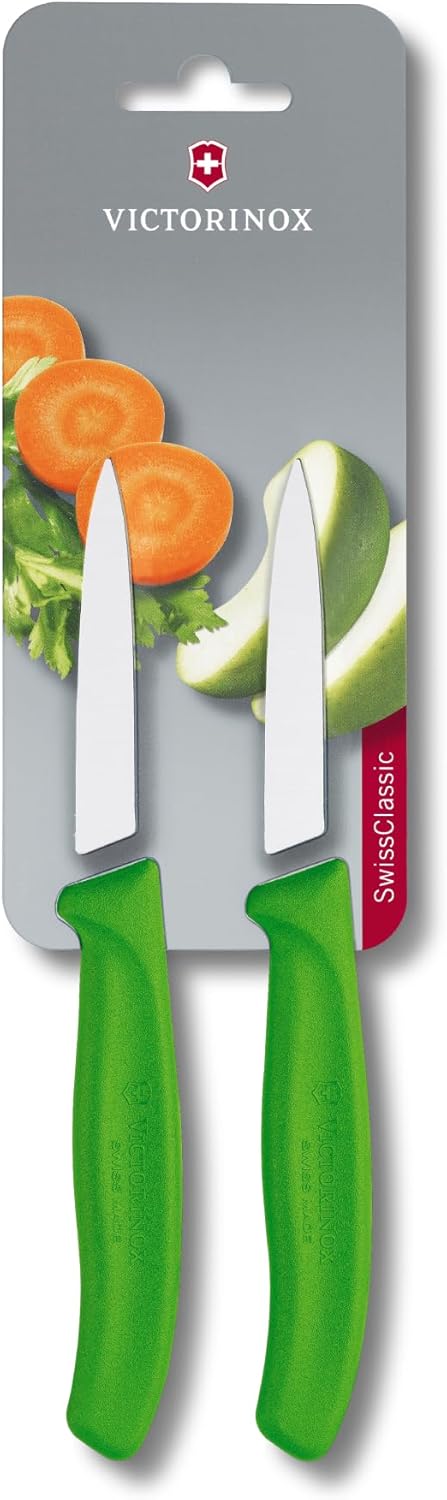 Victorinox - Swiss Classic - 8 cm - Set 2 couteaux inox, lame extra tranchante