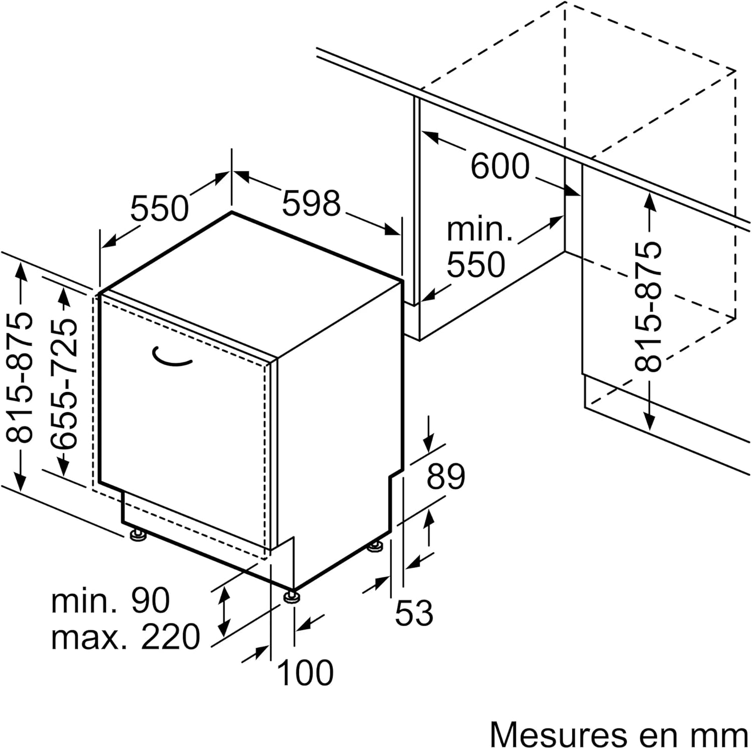Bosch - Série 6 - 13 couverts, Silence Plus