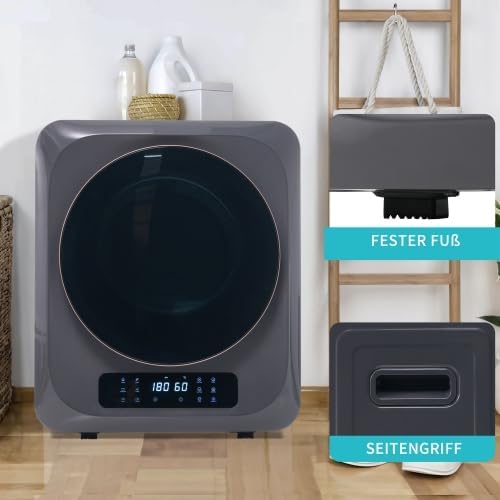 Sèche-linge mural 3-4kg, UV, 850W, inox, 60dB, 6 programmes