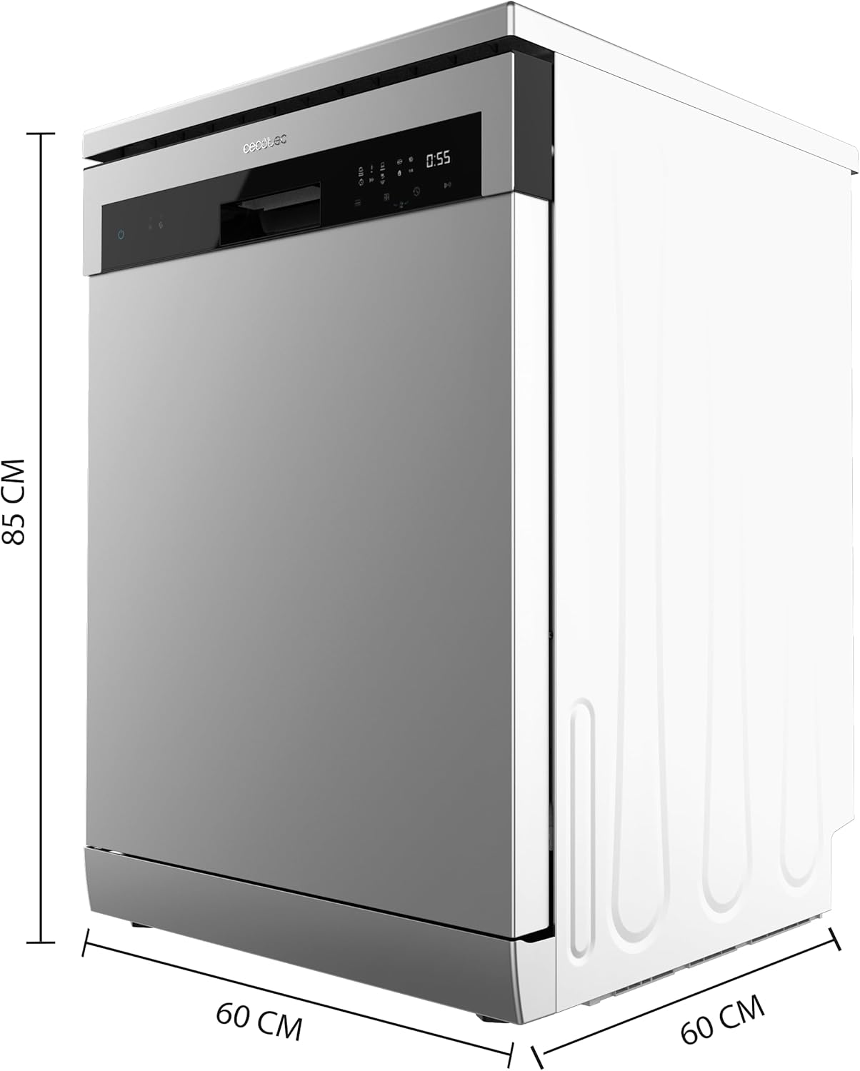Cecotec - Bolero Aguazero 6200 - 60 cm - 14 couverts, 6 programmes