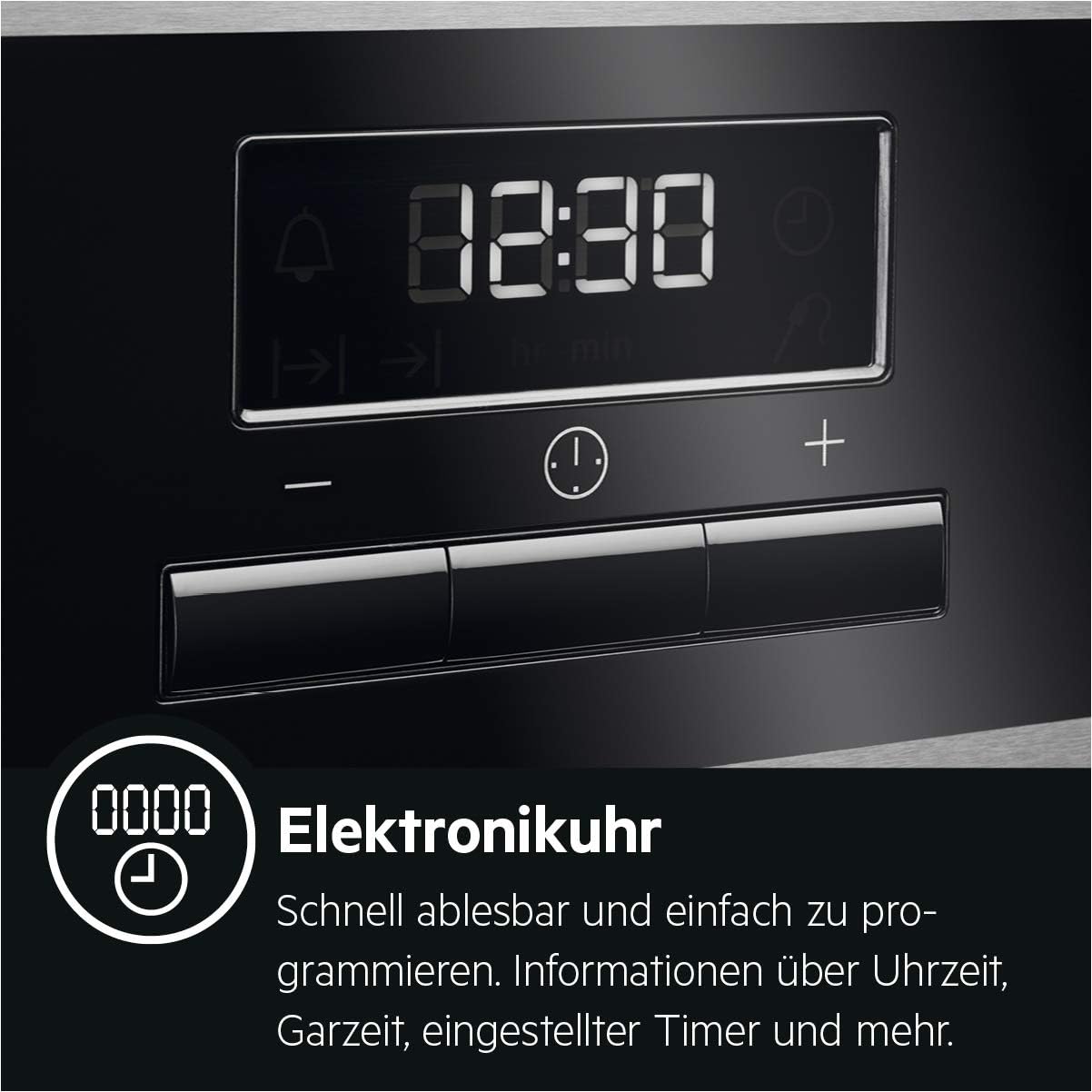 AEG - four encastrable série BPS - 72L, inox, classe A+ - BPS33102Z