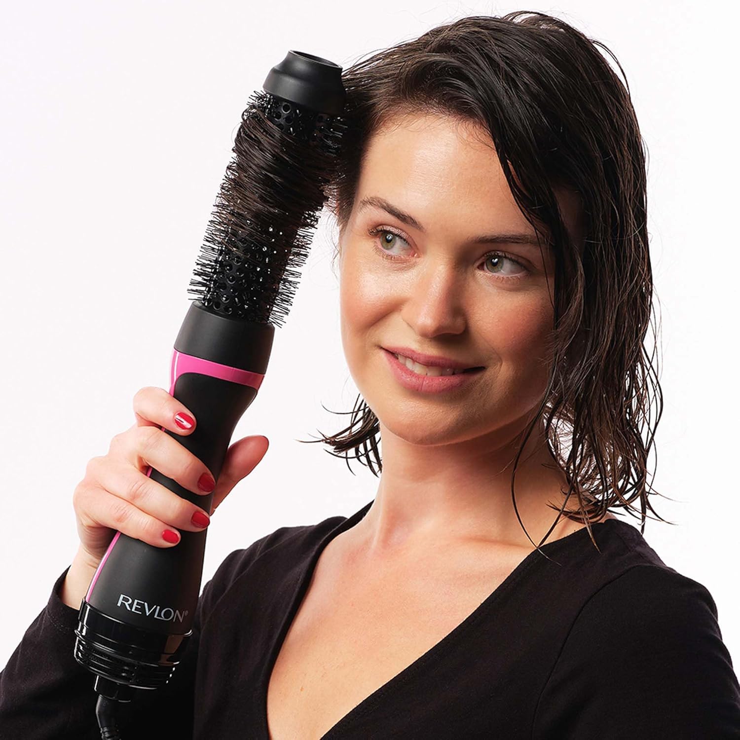 Revlon - One-Step Style Booster - brosse ronde 38mm - ionique, céramique, poils thermiques - RVDR5292UKE