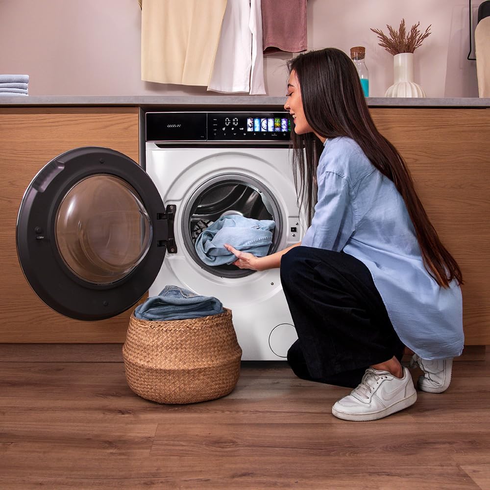 Cecotec - lave-linge frontale - capacité 8 kg - 15 programmes - 60x60x85 cm