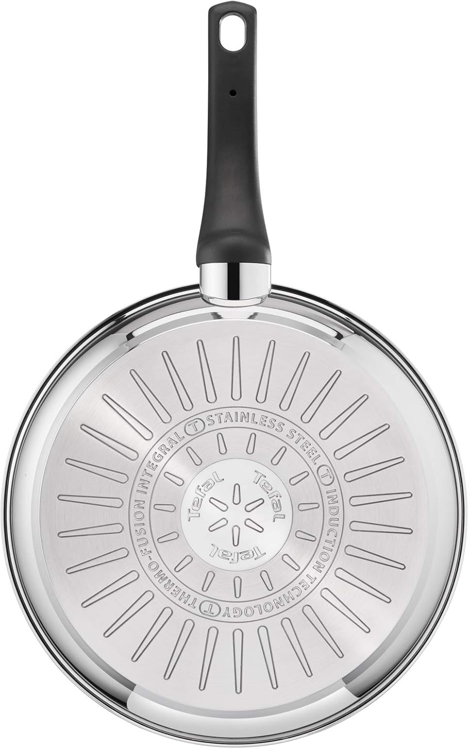 Tefal - Emotion - poêle 24 cm - inox, base épaisse, induction, E3010404