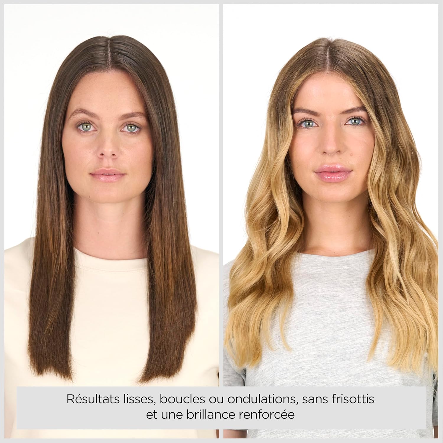 BaByliss - Lisseur Hydro Fusion - 5 températures - Ions, arrêt auto, chauffe rapide - ST573E