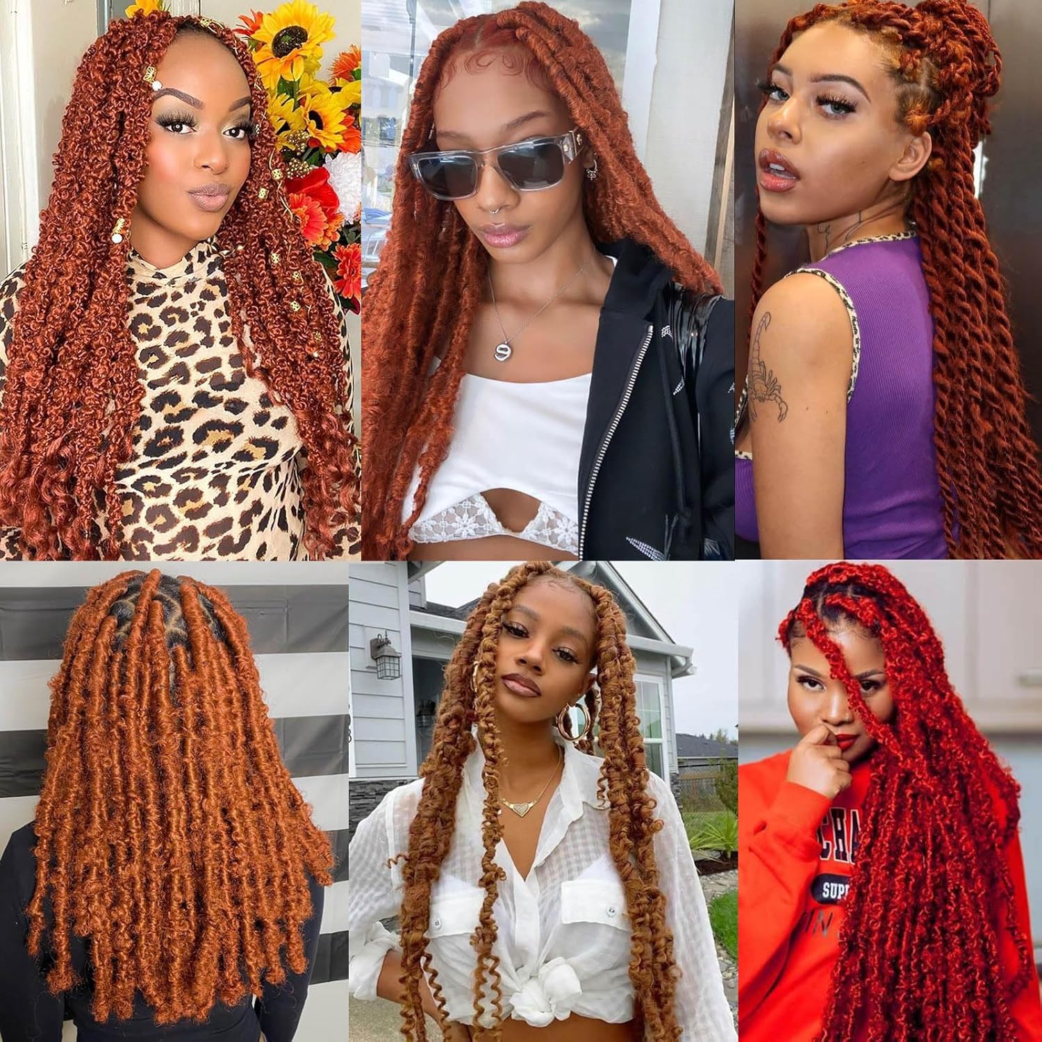 Xtrend - Springy Afro Twist, 12 pouces, cheveux synthétiques, 350#