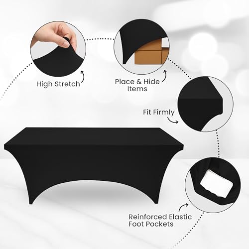 Utopia Kitchen - nappe extensible 122 cm - polyester spandex, lavable