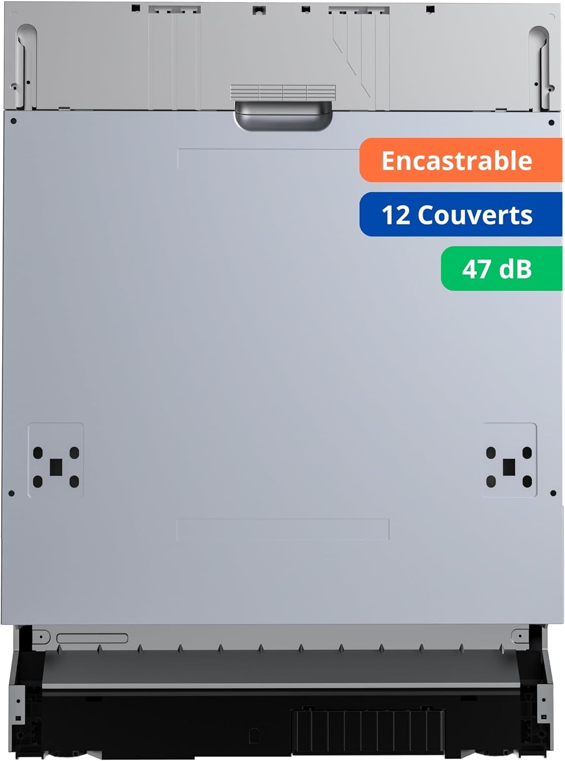 GEDTECH - Lave-vaisselle full encastrable - 12 couverts