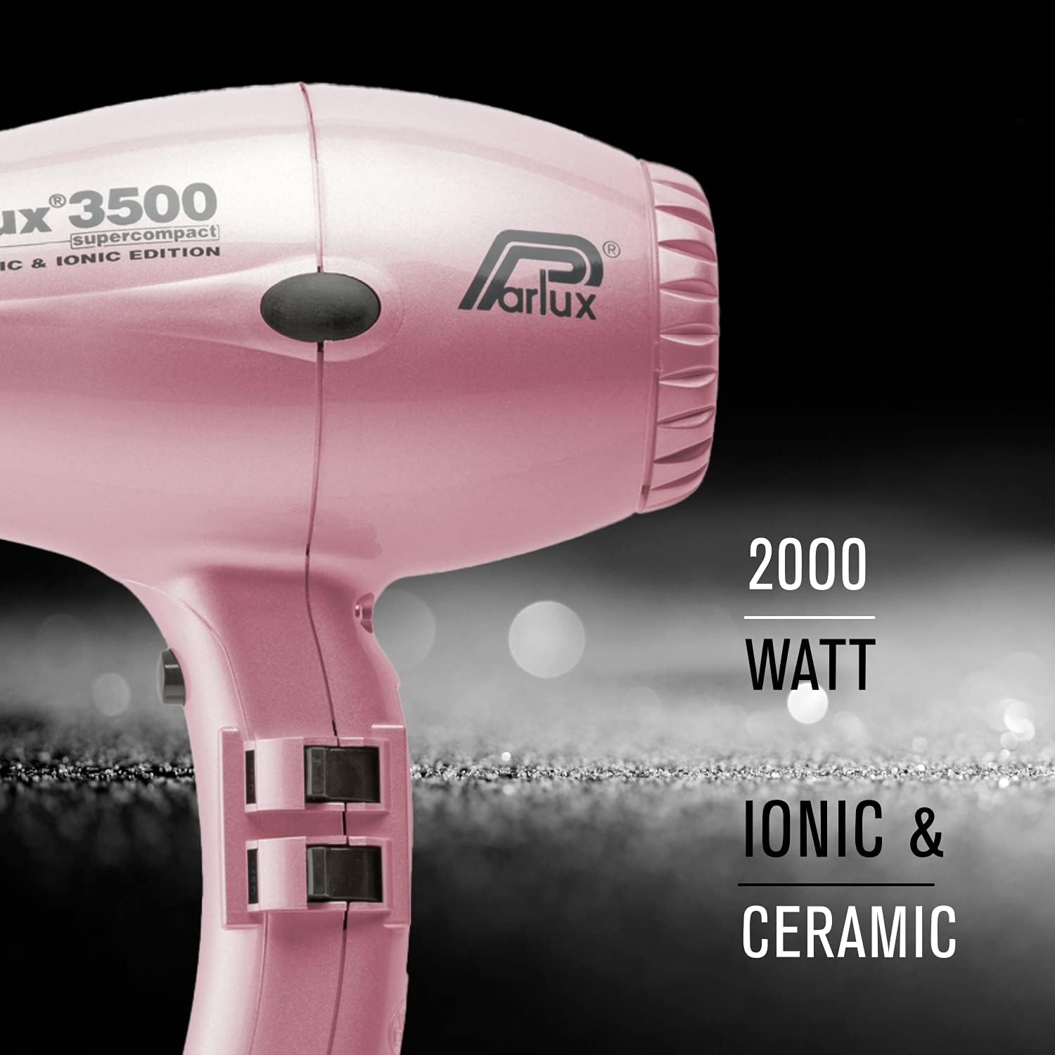 Parlux - Supercompact 3500 - compact - ionique céramique, rose