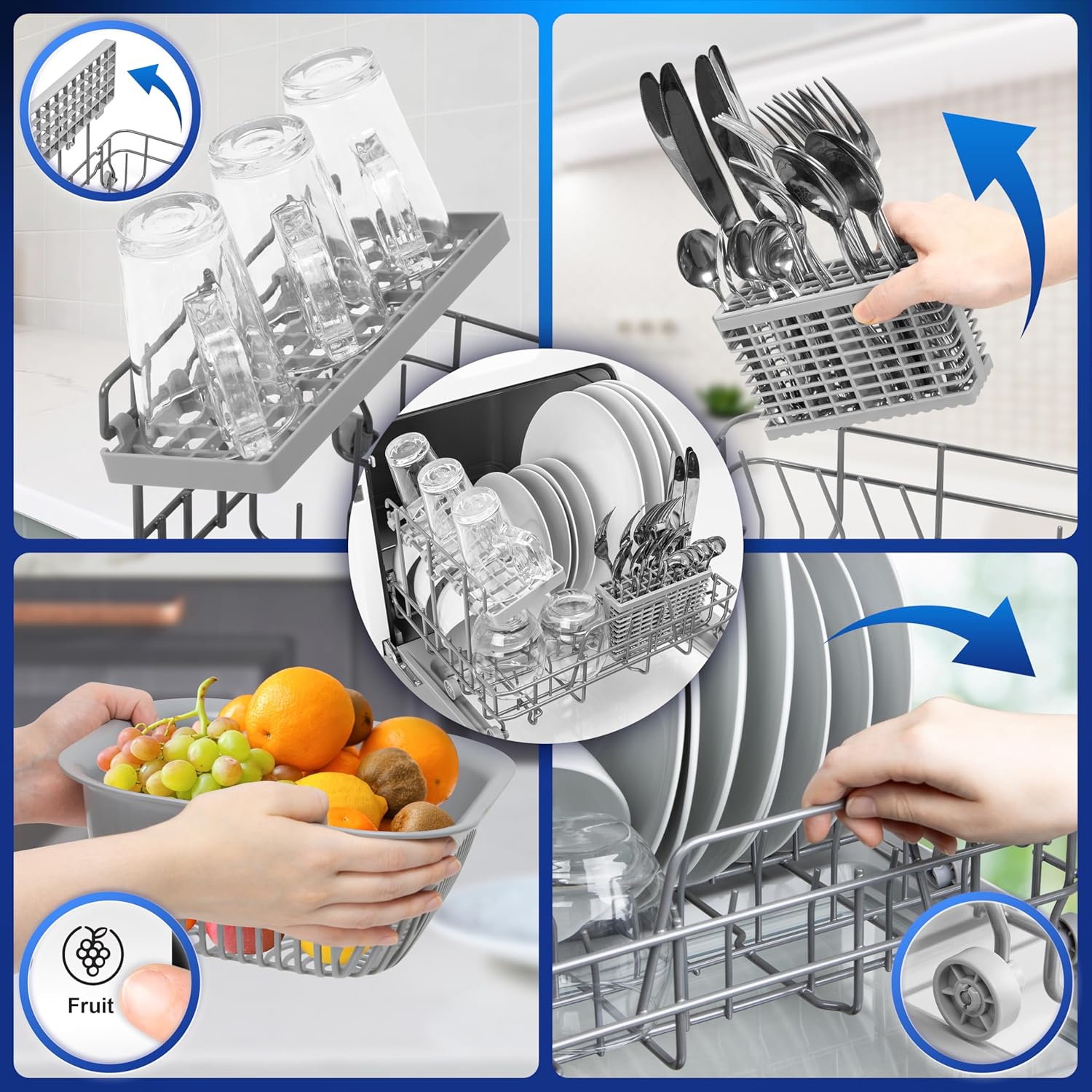 Duronic -compact, 950W, 7 programmes, séchage efficace