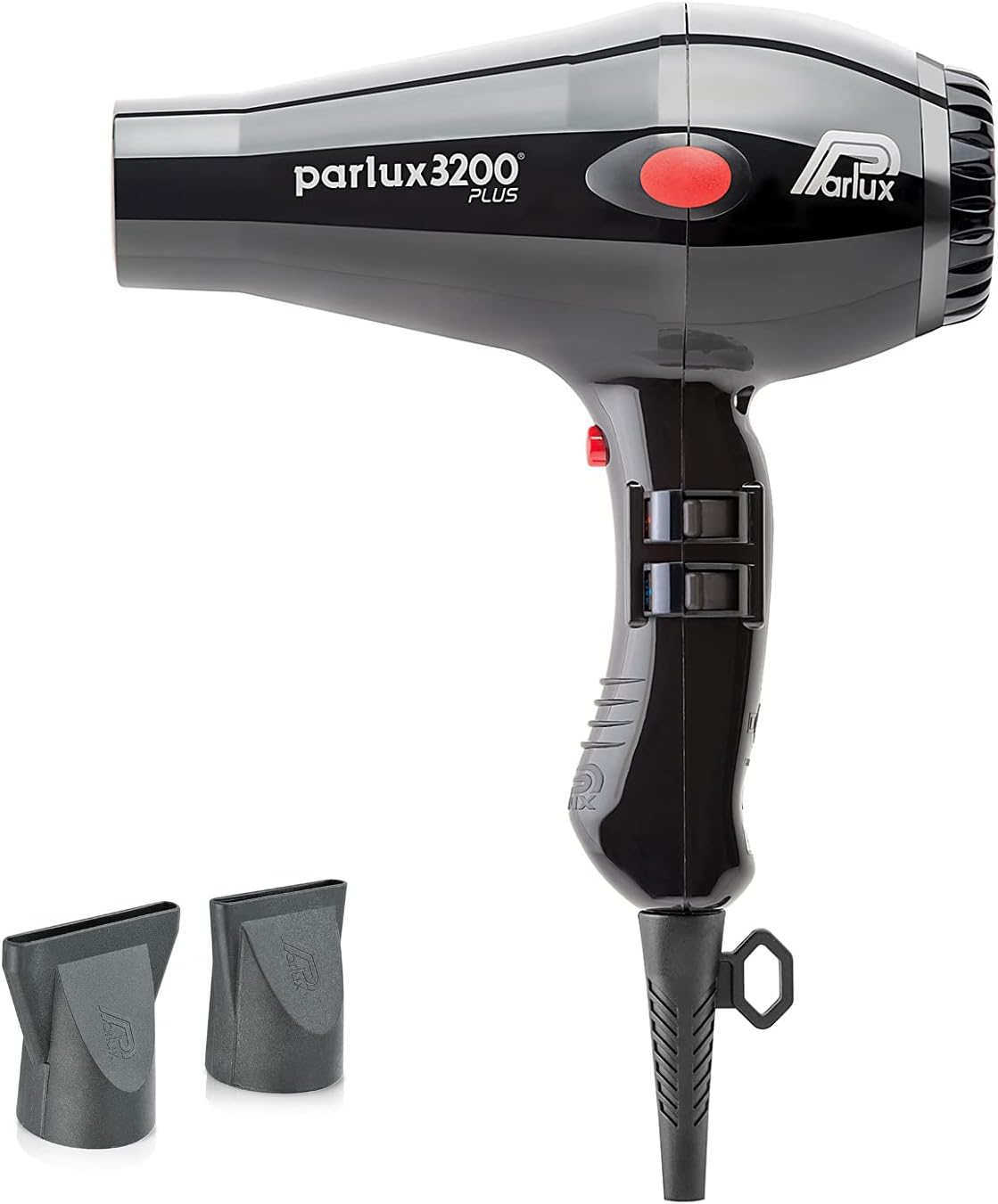 Parlux - 3200 Plus - compact - 1900W, technologie ionique noire