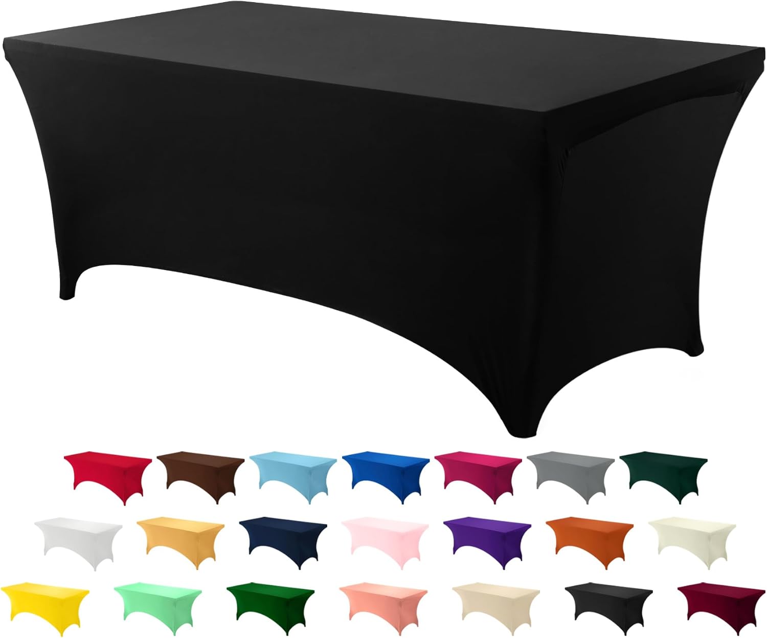 Utopia Kitchen - nappe extensible 122 cm - polyester spandex, lavable