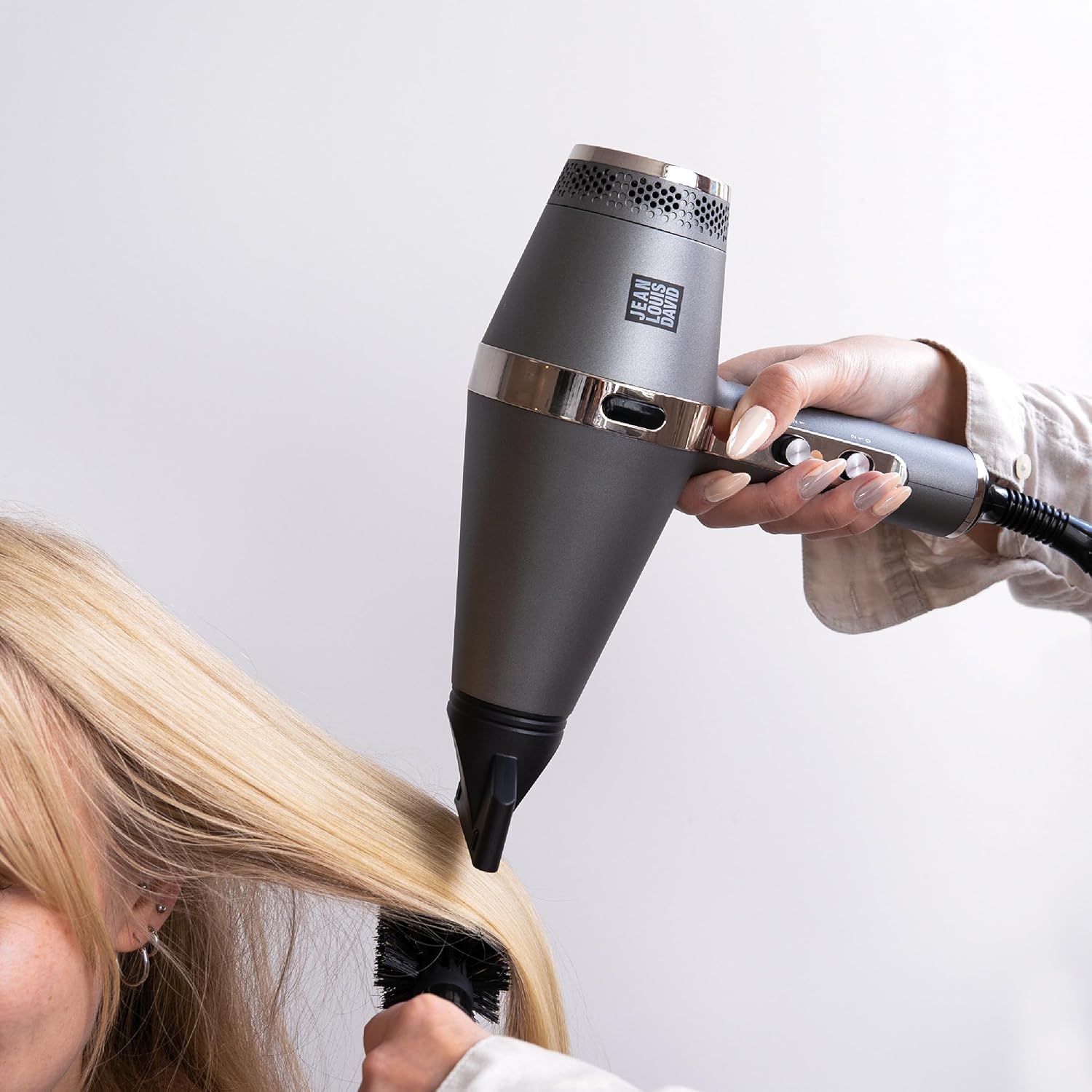 Jean Louis David - Sèche Cheveux Infraprotect - 2200W - infrarouge, séchage rapide, 3 températures, 2 vitesses