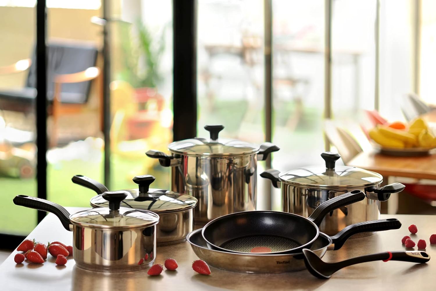 Tefal - Comfort Max sauteuse 26cm - inox induction antiadhésif G7263344