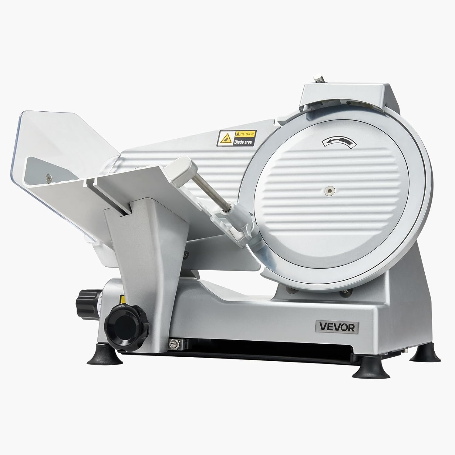 VEVOR - trancheuse électrique 320W, lame 250mm, coupe 0-10mm