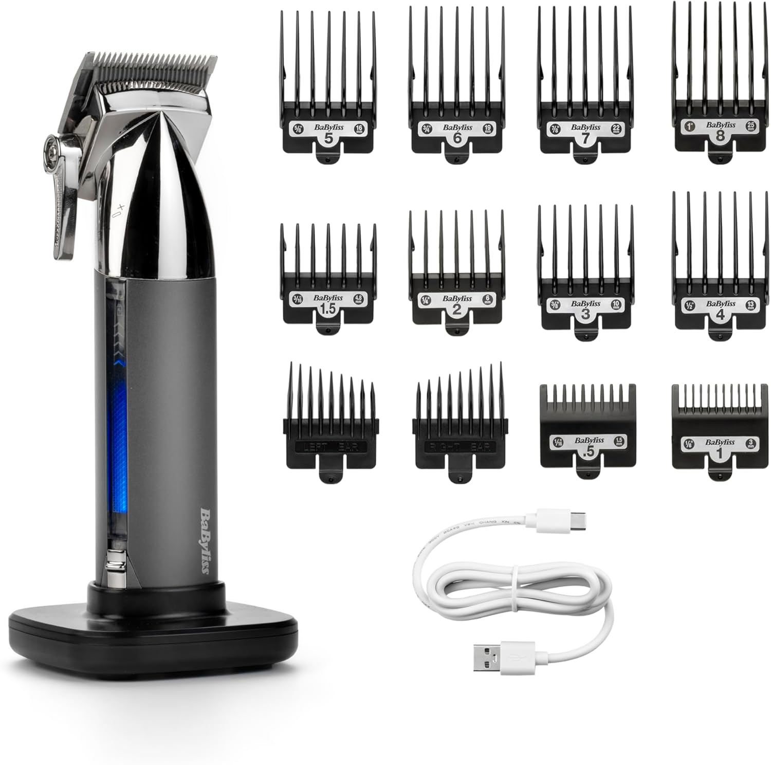 BaByliss - Super-X Metal - sans fil, acier japonais, digital, E996E