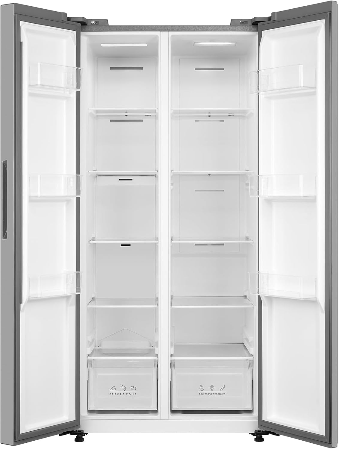 Comfee' - Réfrigérateur américain série Inox, 177,5cm, No Frost, 460L, RCS609IX2