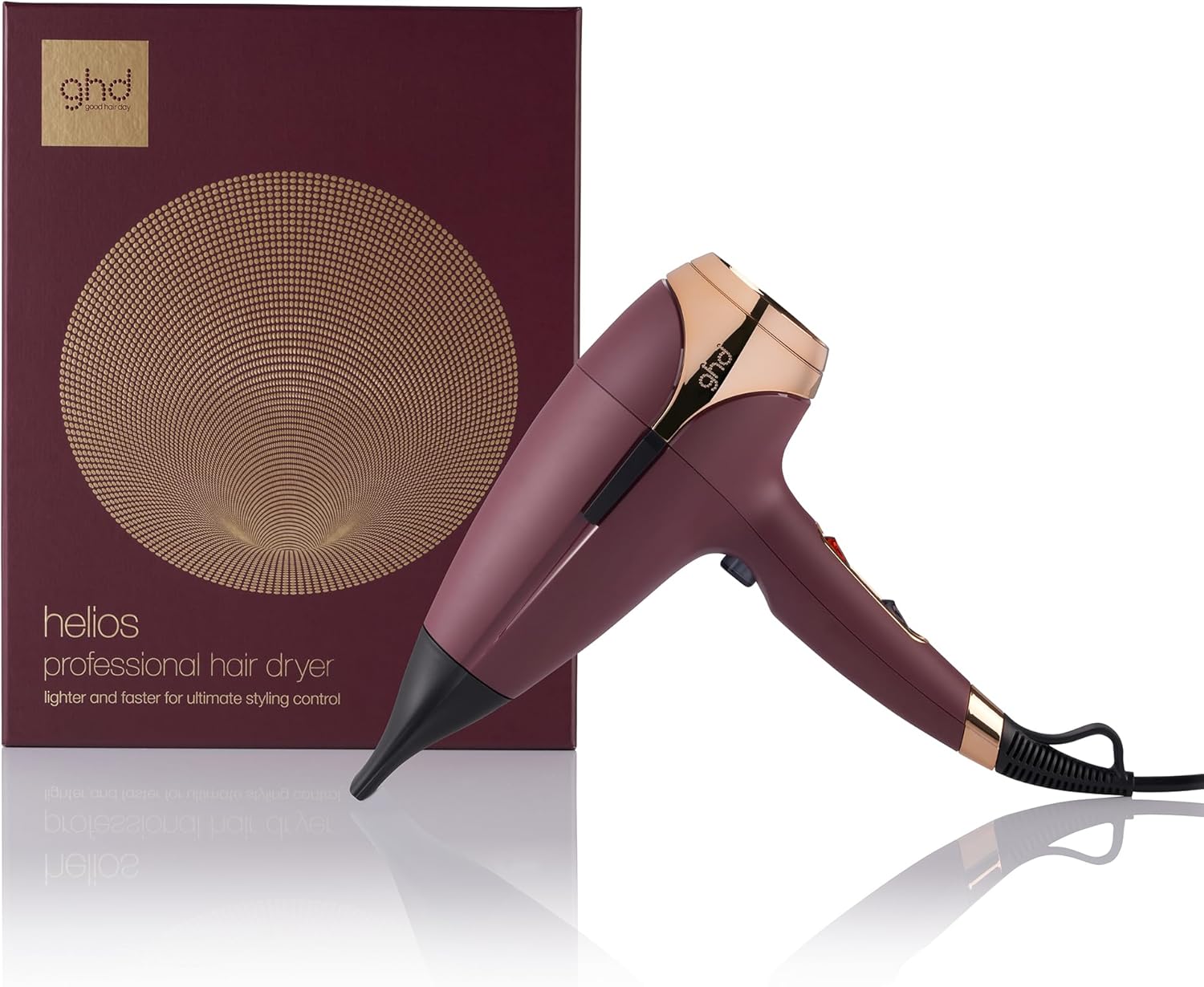 ghd - Helios - Sèche-cheveux puissant, précis, cheveux brillants