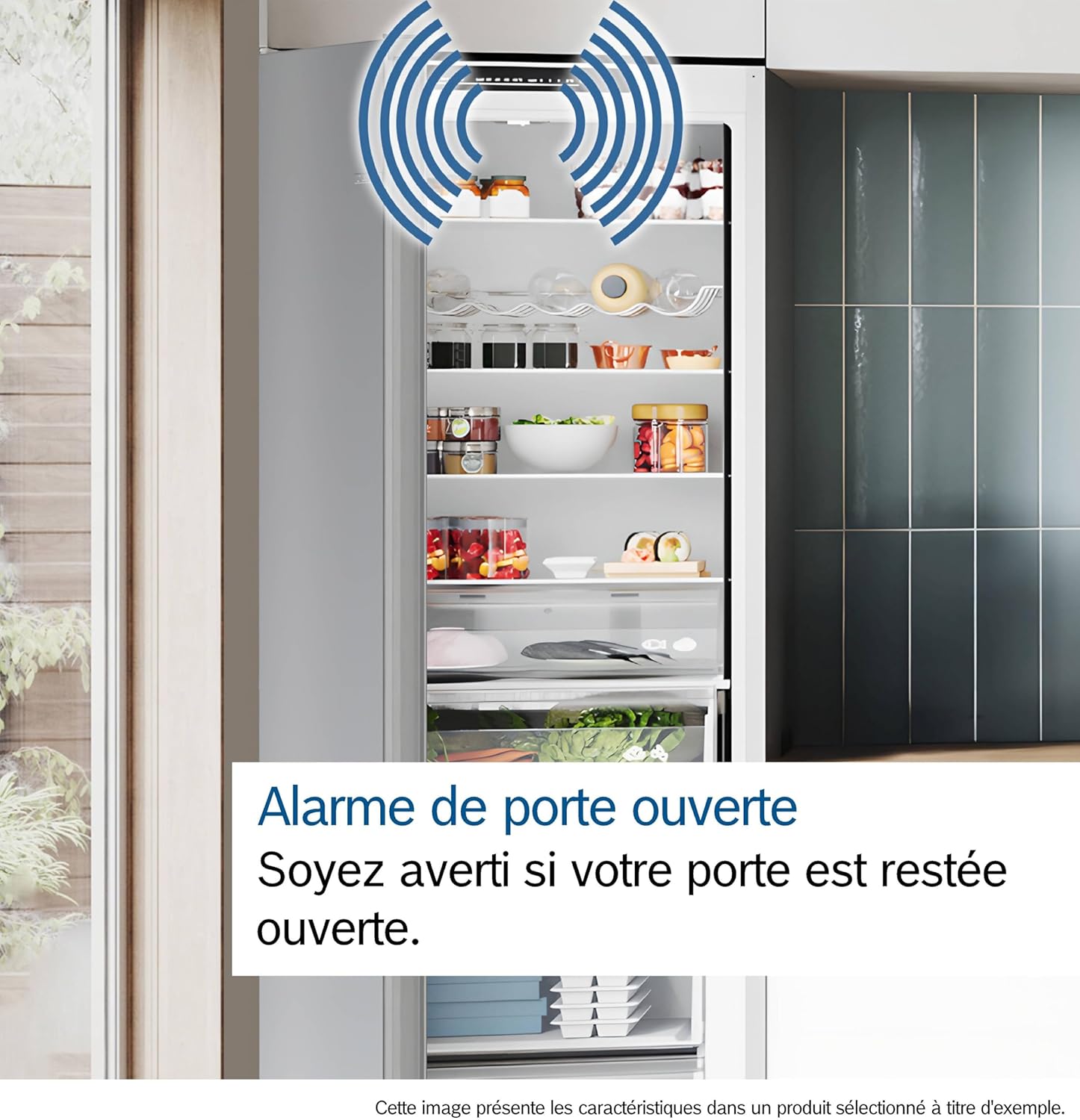 Bosch - KIR41NSE0 Série 2 - 122,1x54,1 cm - réfrigérateur encastrable 204L KIR41NSE0