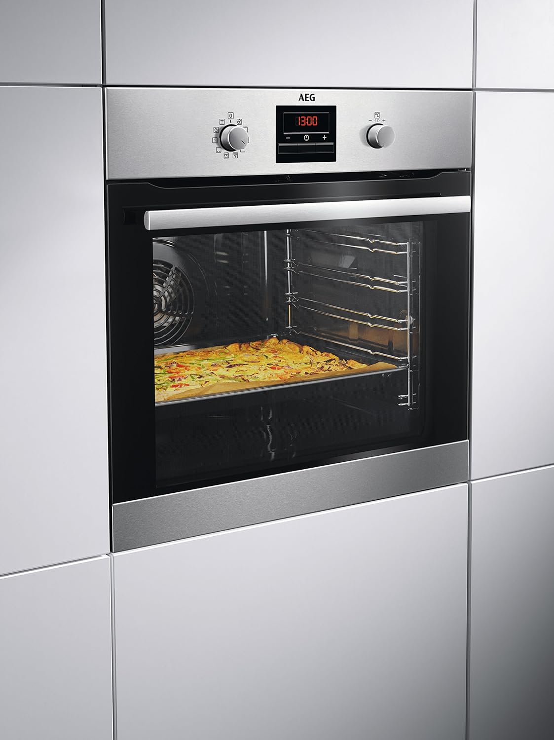 AEG - four encastrable série BPS - 72L, inox, classe A+ - BPS33102Z