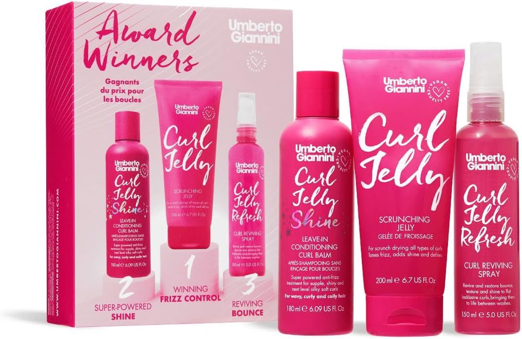 Umberto Giannini - Curl Styling Lauréats - 150/200ml - vegan, sans cruauté, brillance et rafraîchissement