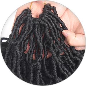 Haut pré-bouclé